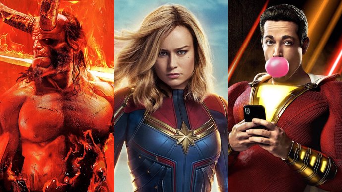 Las películas de superhéroes de 2019