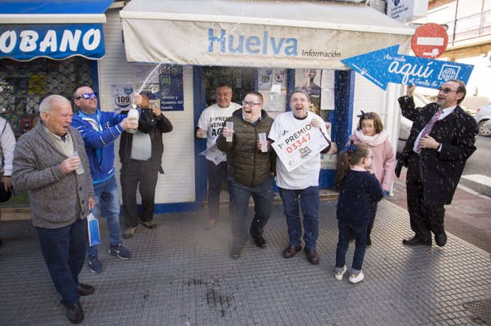 Gordo de Lotería vendido en Huelva capital