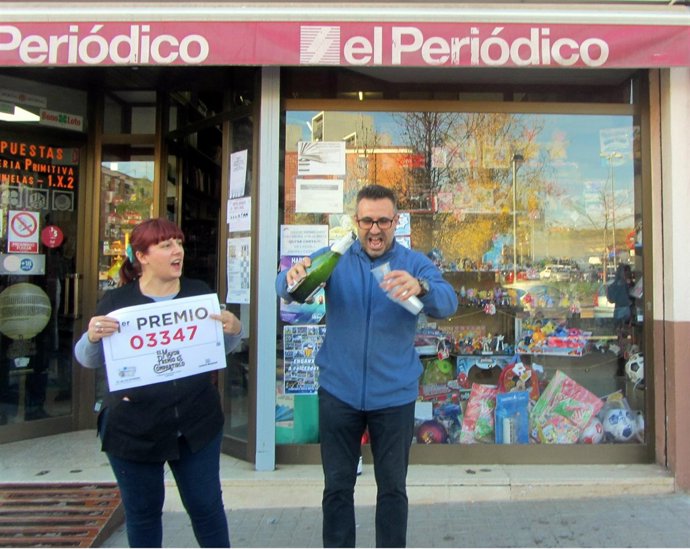 Lotería de Sabadell que ha vendido 4 décimos del Gordo de Navidad