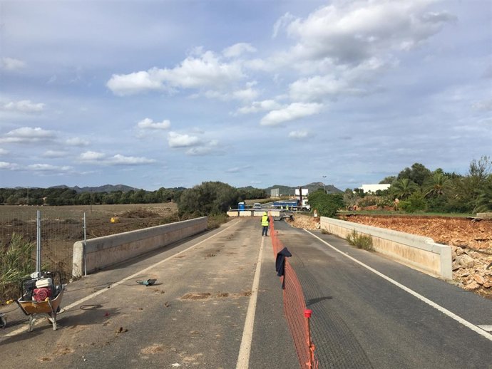 Puente reabierto de s'Illot