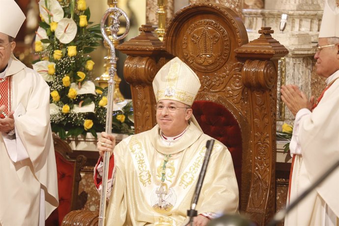 Francisco Jesús Orozco Mengíbar en su ordenación como obispo de Guadix