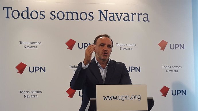 Javier Esparza, presidente de UPN