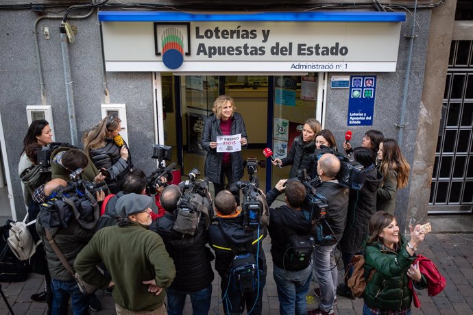 Segundo Premio del Sorteo de Navidad en Castellbisbal, Barcelona