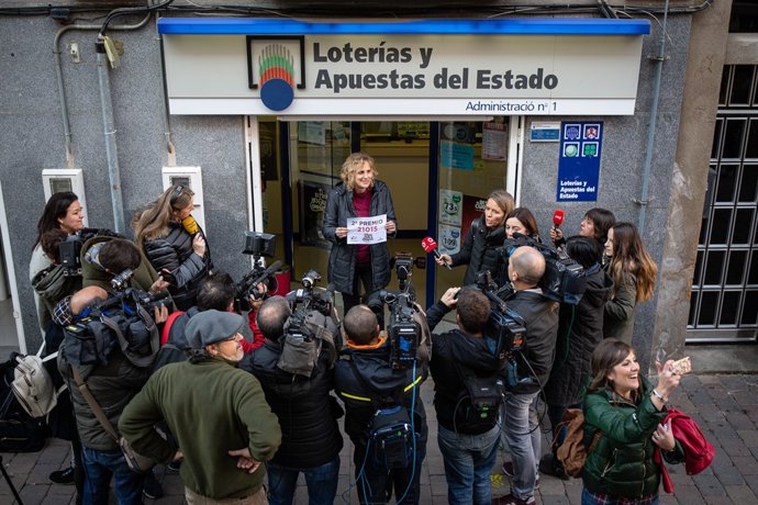 Segon Premi del Sorteig de Nadal en Castellbisbal, Barcelona