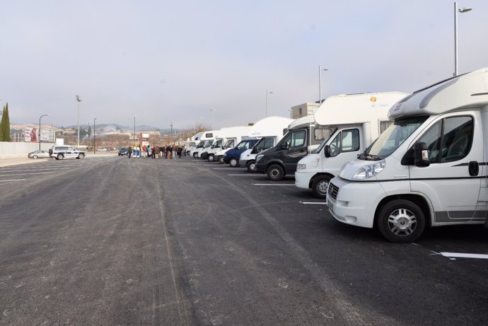La capital aragonesa contará con un aparcamiento para autocaravanas.