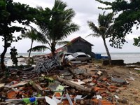 El tsunami de Indonesia, en imágenes