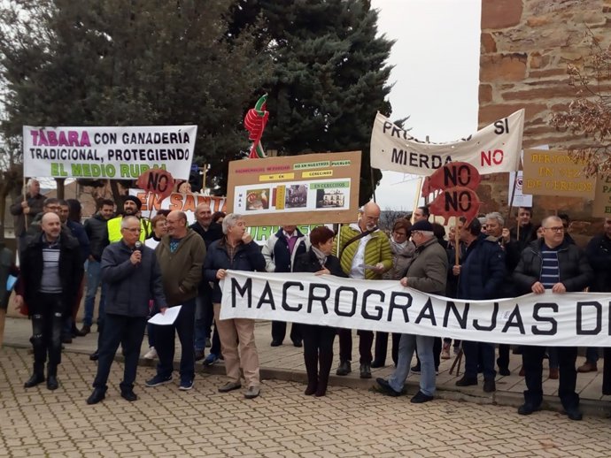 Zamora.- Concentración en Tábara