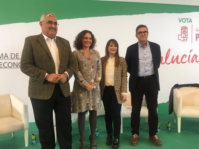 Antonio Ramírez de Arellano, Verónica Pérez, Lina Gálvez y Juan Torres