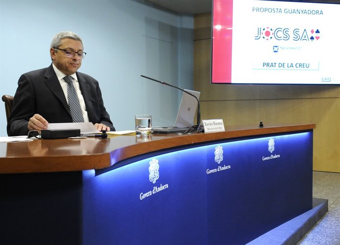 Xavier Bardina, dtor. Consell Andorrà Regulador del Joc (Arxiu)