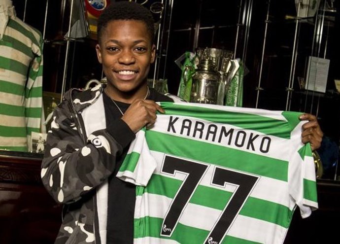 Karamoko Dembele firma contrato profesional con el Celtic