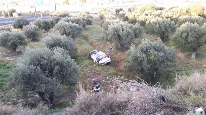 Accidente en la A-70