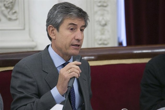 El portavoz de Cs en el Ayuntamiento de Cádiz, Juan Manuel Pérez Dorao