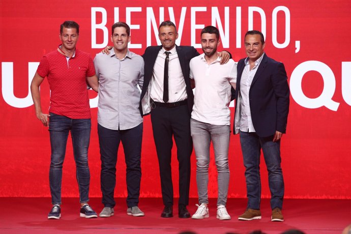 Presentación de Luis Enrique como nuevo seleccionador nacional de fútbol