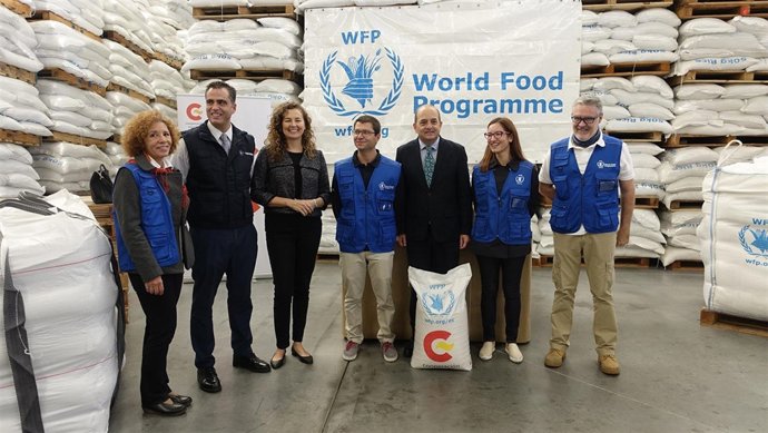 Base logística de WFP en el Puerto de Las Palmas