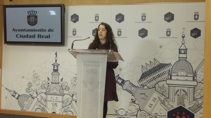 La portavoz del Ayuntamiento de Ciudad Real, Sara Martínez