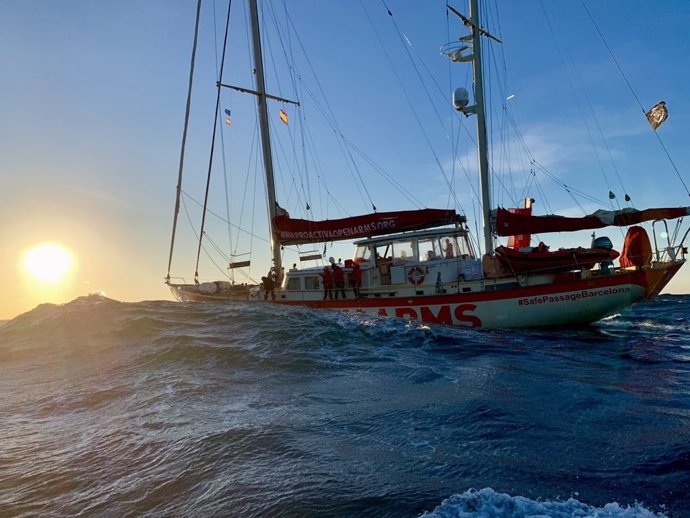 Barco 'Astral' de la ONG Proactiva Open Arms