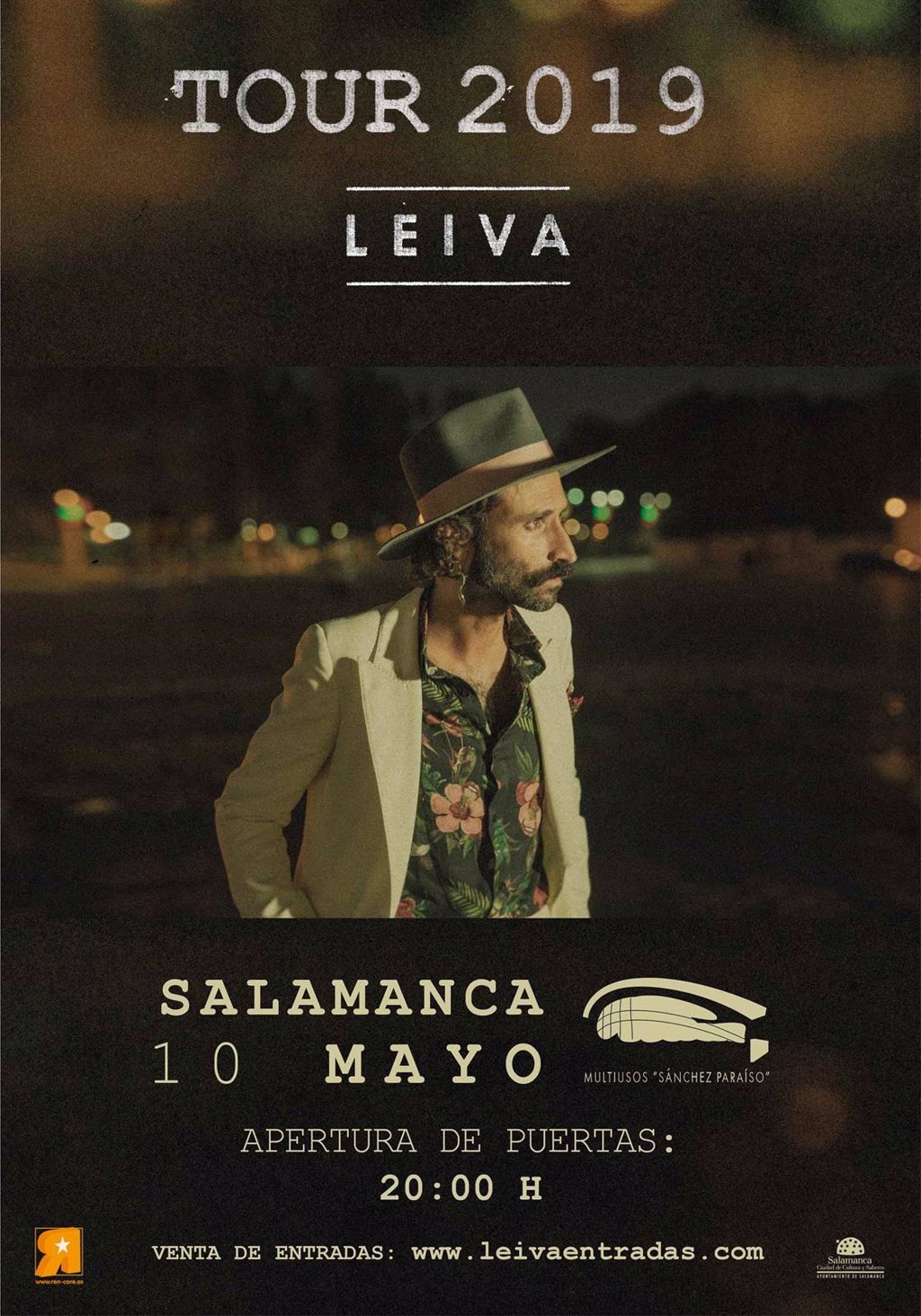 Leiva Iniciará Su Nueva Gira De Conciertos El 10 De Mayo En Salamanca