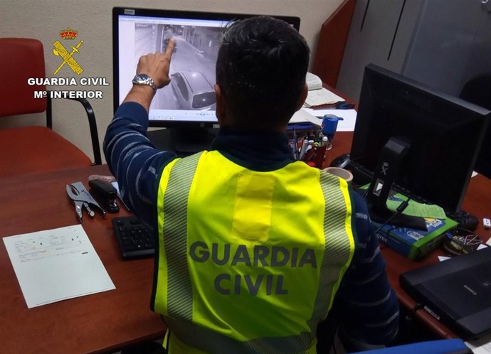 Imágenes simulación delito