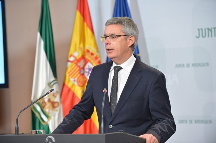 Juan Carlos Banco, este miércoles en rueda de prensa.