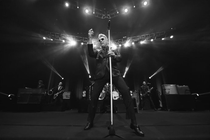 Loquillo, en concierto. 