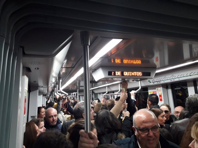 Metro de Sevilla este jueves