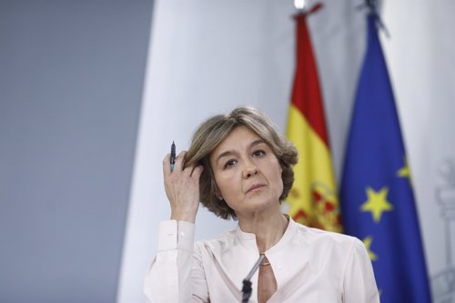Isabel García Tejerina en la rueda de prensa tras el Consejo de Ministros