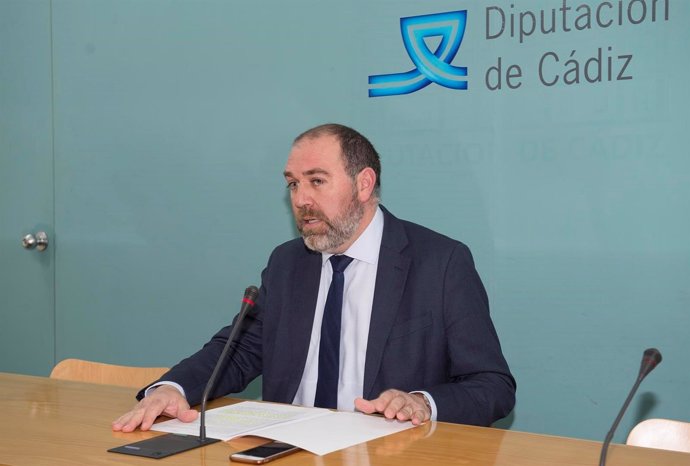 Jesús Solís, responsable de Economia de la Diputación de Cádiz