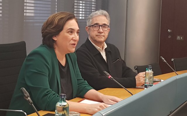 Ada Colau i Josep Maria Montaner
