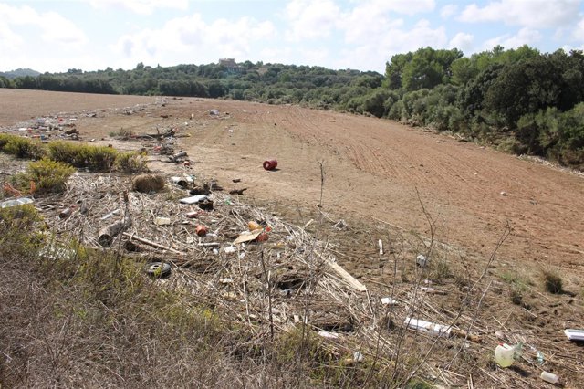 Explotación agraria afectada por las inundaciones