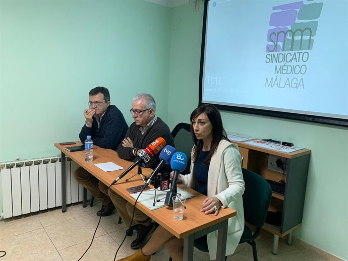 Rafael Ojeda, Antonio Martín, y Ana Duarte