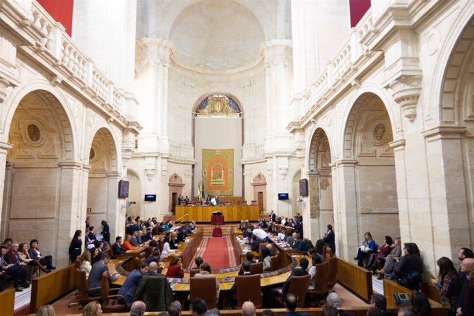 Sesión constitutiva del Parlamento andaluz de la XI legislatura