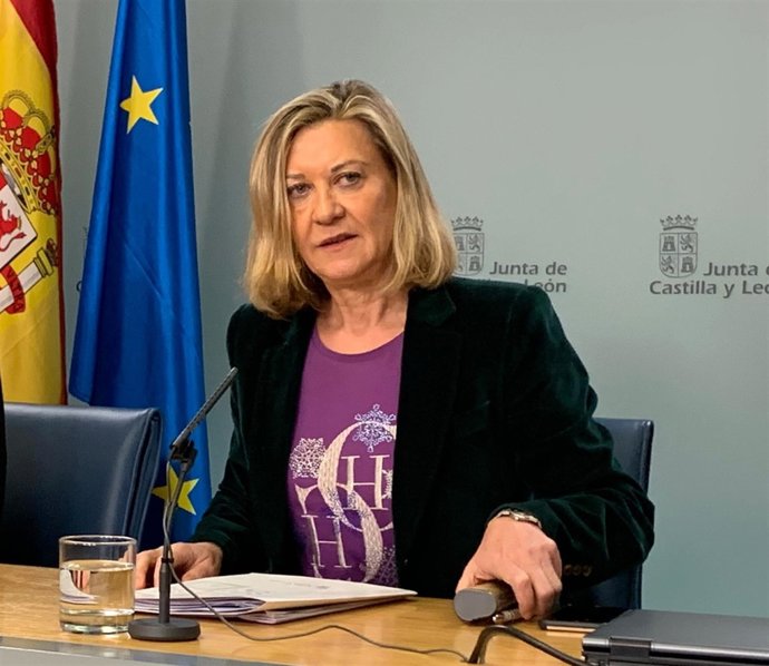 La consejera de Economía, Pilar del Olmo. 27-12-18