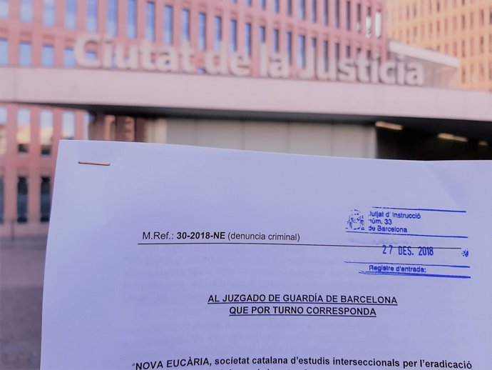 Denúncia presentada per Nova Eucària