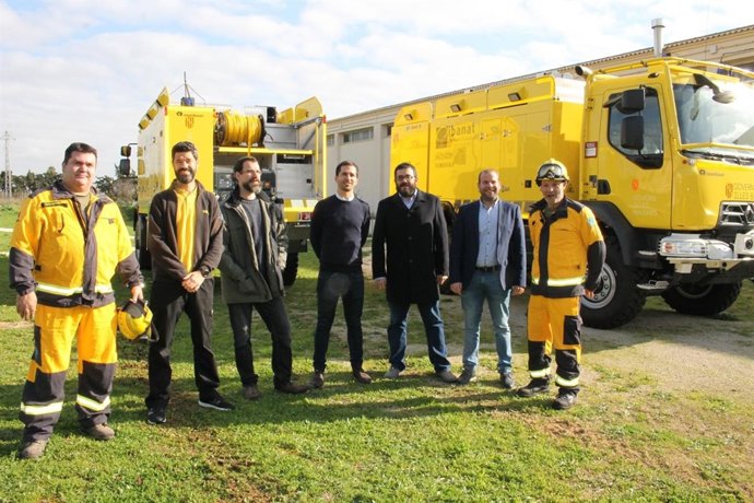 Conseller Vidal con Ibanat