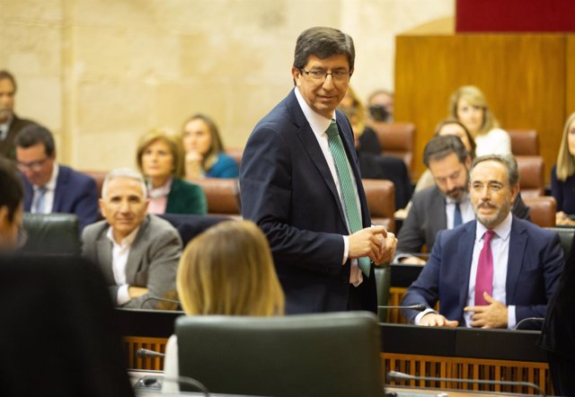 Sesión constitutiva del Parlamento andaluz de la XI legislatura.