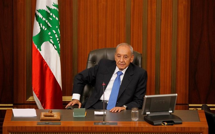 El presidente del Parlamento de Líbano, Nabih Berri