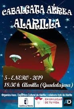 Cabalgata aérea reyes magos Alarilla