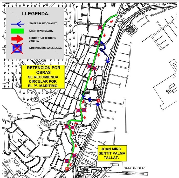 Plan de asfaltado de Corte