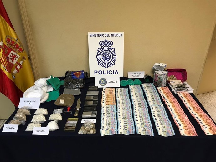 Incautaciones en narcopisos