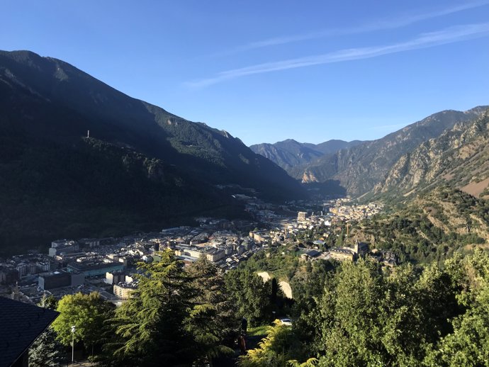 Imatge panoràmica d'Andorra