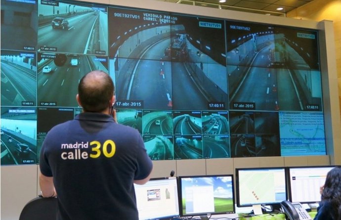 Trabajador Madrid Calle 30