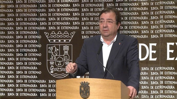 Vara informa en rueda de prensa tras el consejo de gobierno