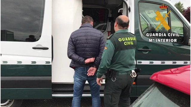 Detención del joven de 32 años en Salamanca.
