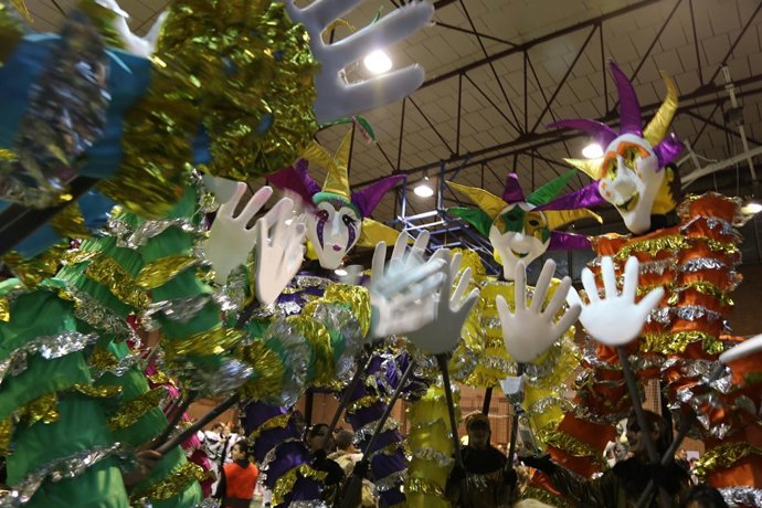 Disfraces de Carnaval en las fiestas de Mequinenza