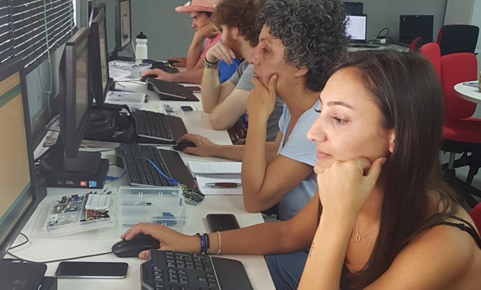 Usuarios de los centros Guadalinfo