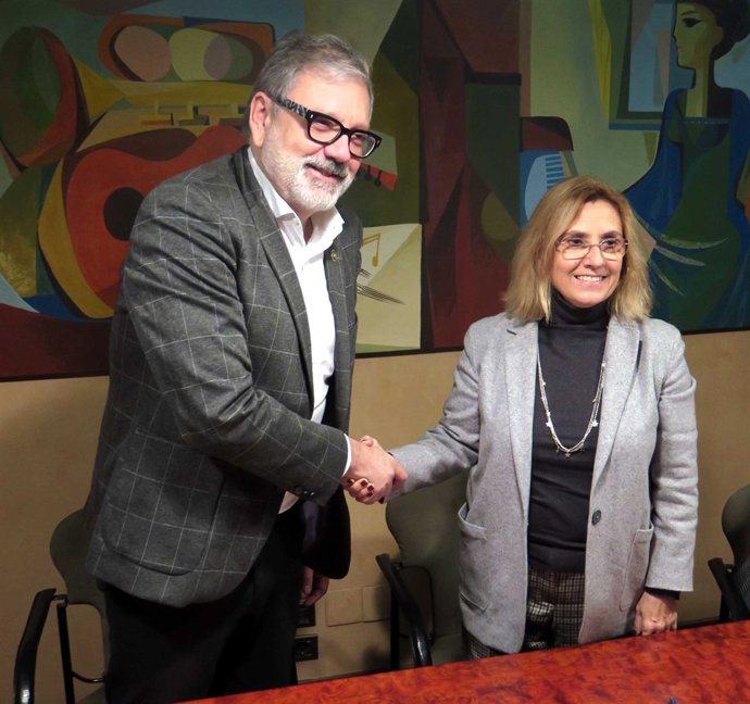 Fèlix Larrosa i Marta Quintián