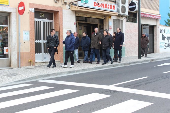 Azcón (PP) exige mejoras de seguridad vial en la calle Antonio Leyva