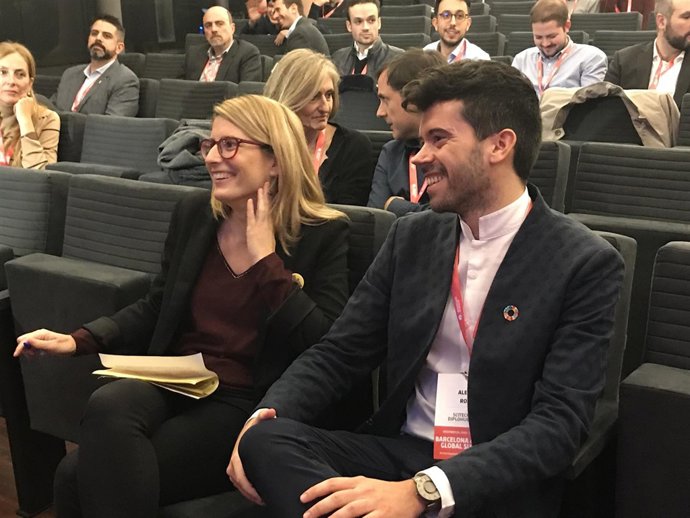 La consellera E.Artadi en el cierre del Barcelona Alumni Global Summit