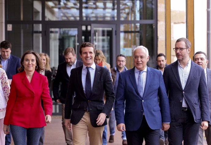 Pablo Casado a La Rioja, presentant els candidats del Partit Popular 
