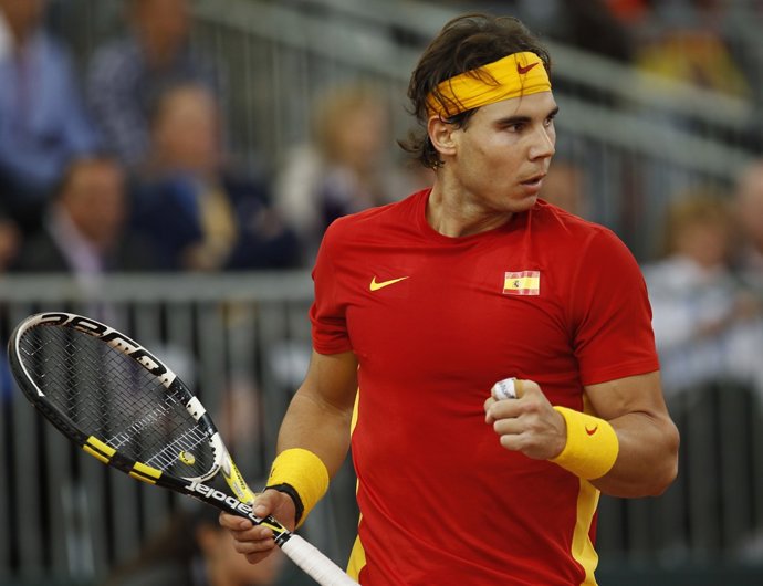 Rafa Nadal en Copa Davis